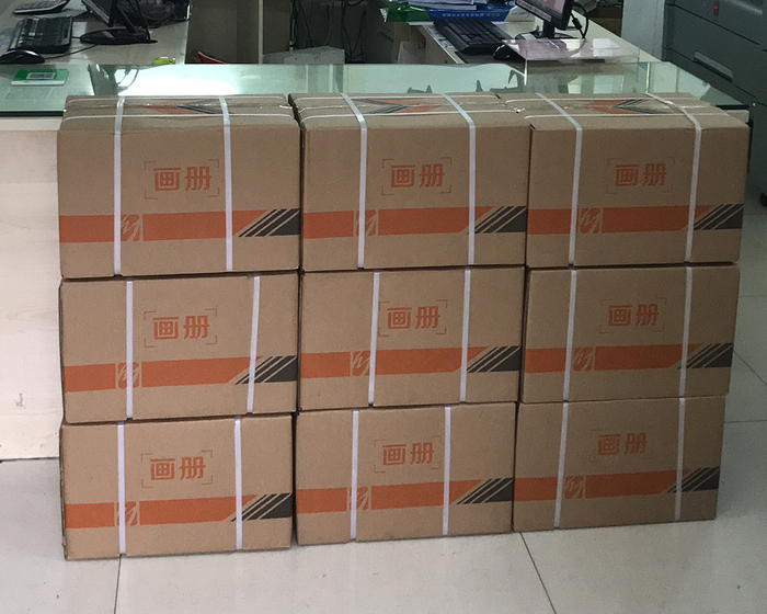 筑城图文画册印刷作品展示批量
